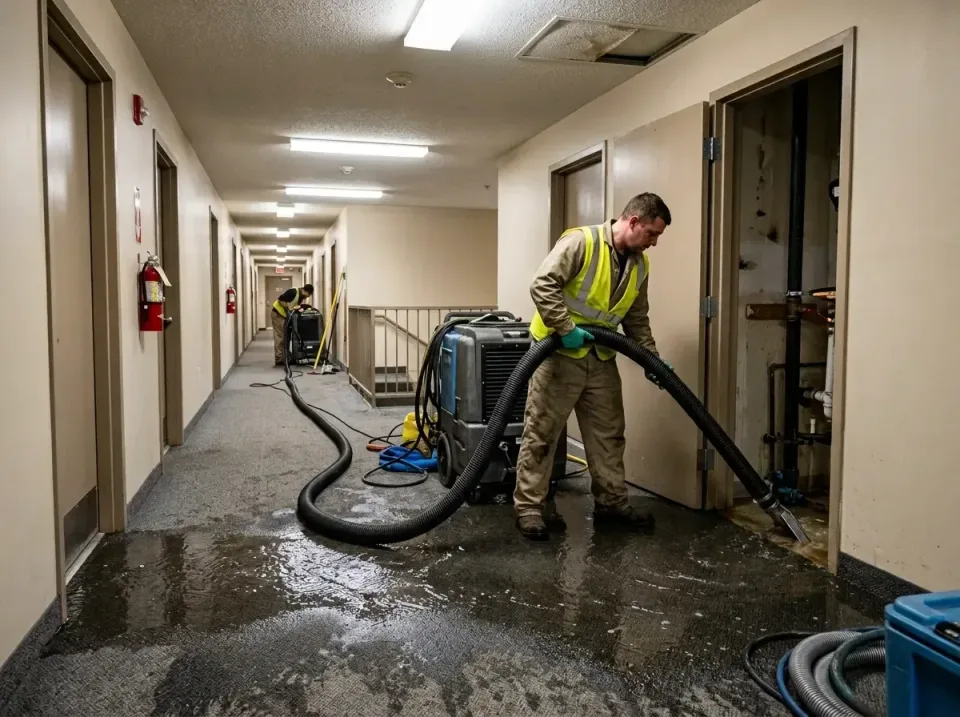 multi-unit-apartment-hallway-f-005 — frequently asked questions, Emergency Burst Pipe Water Extraction & Removal in Santa Cl…